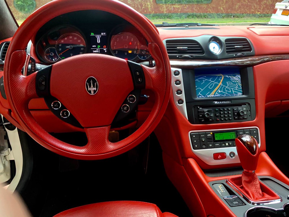 Used 2009 Maserati Gran Turismo -RARE BIANCO FUJI/FOX RED INTERIOR/10 EVER BUILT-TUBI ITALIAN EXHAUST- | Mundelein, IL
