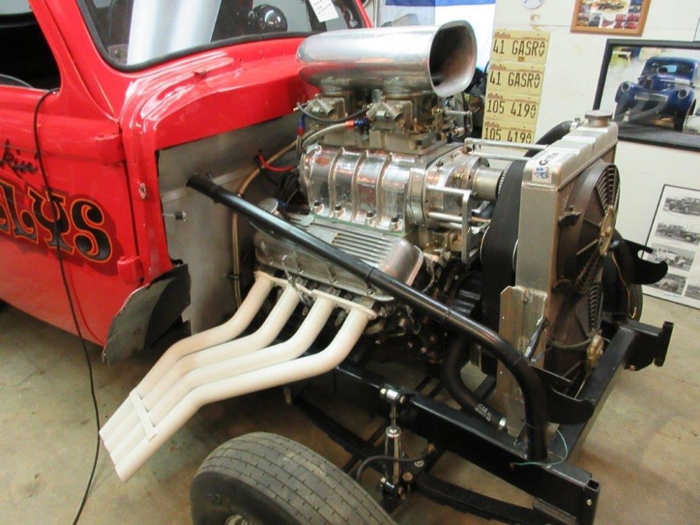 Used 1939 Willys Hot Rod / Street Rod -PRICE DROP!!-HONKIN' WILLYS - VINTAGE DRAG CAR- '41 TILT FRONT END- BLOWN | Mundelein, IL