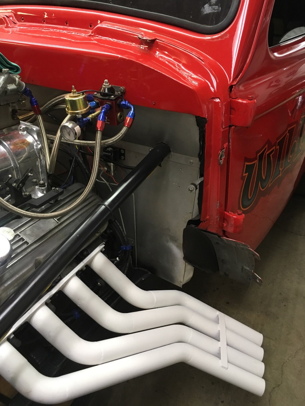 Used 1939 Willys Hot Rod / Street Rod -PRICE DROP!!-HONKIN' WILLYS - VINTAGE DRAG CAR- '41 TILT FRONT END- BLOWN | Mundelein, IL
