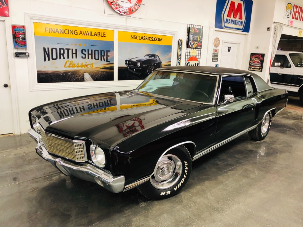 Used 1970 Chevrolet Monte Carlo -FACTORY CODE 19-BLACK-PS PB AC-PROTECTOPLATE-FLORIDA-VIDEO | Mundelein, IL