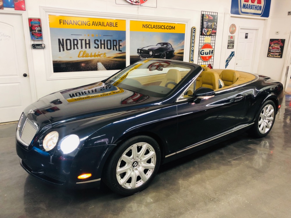 Used 2007 Bentley Continental -GTC 2 OWNER TWIN TURBO CONVERTIBLE ORIGINAL MSRP $225,000 -VIDEO | Mundelein, IL