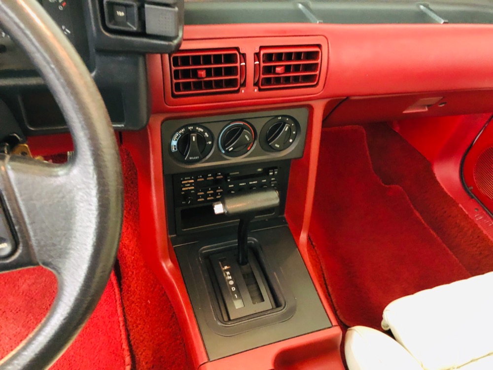 Used 1987 Ford Mustang -GT CONVERTIBLE TRIPLE WHITE ONLY 17k MILES-VIDEO | Mundelein, IL