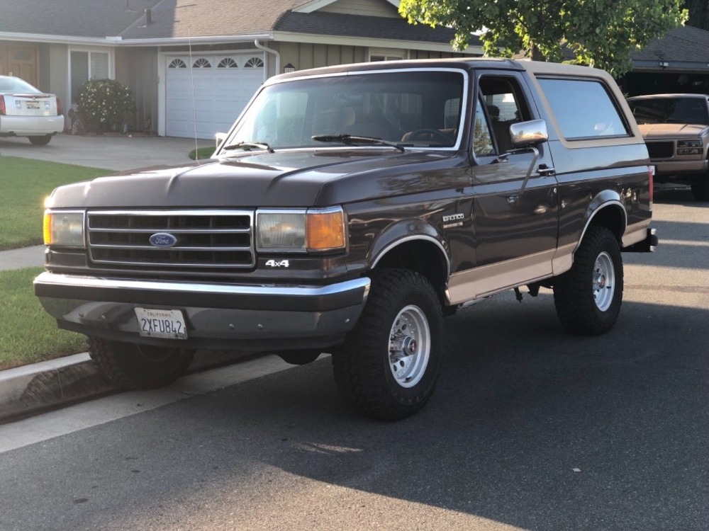 Used 1991 Ford Bronco -EDDIE BAUER-ORIGINAL PAINT/MILES-4X4-FRAME OFF-CALIFORNIA TRUCK- | Mundelein, IL