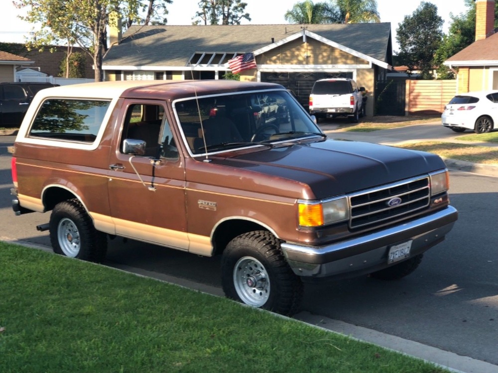 Used 1991 Ford Bronco -EDDIE BAUER-ORIGINAL PAINT/MILES-4X4-FRAME OFF-CALIFORNIA TRUCK- | Mundelein, IL
