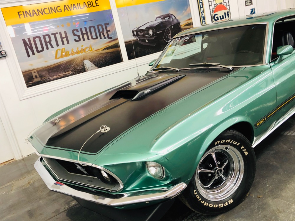 Used 1969 Ford Mustang -MACH 1-MARTI REPORT- NUMBERS MATCHING 351 WINDSOR 290 HP- 2OWNER-VIDEO | Mundelein, IL