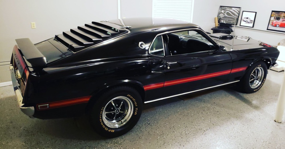 Used 1969 Ford Mustang -MACH 1-FACTORY R CODE COBRA JET 428-DULUXE MARTI REPORT | Mundelein, IL