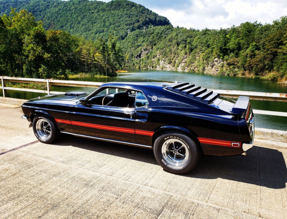 Used 1969 Ford Mustang -MACH 1-FACTORY R CODE COBRA JET 428-DULUXE MARTI REPORT | Mundelein, IL
