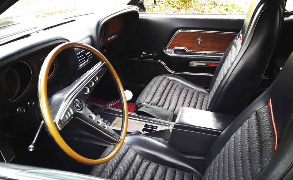 Used 1969 Ford Mustang -MACH 1-FACTORY R CODE COBRA JET 428-DULUXE MARTI REPORT | Mundelein, IL