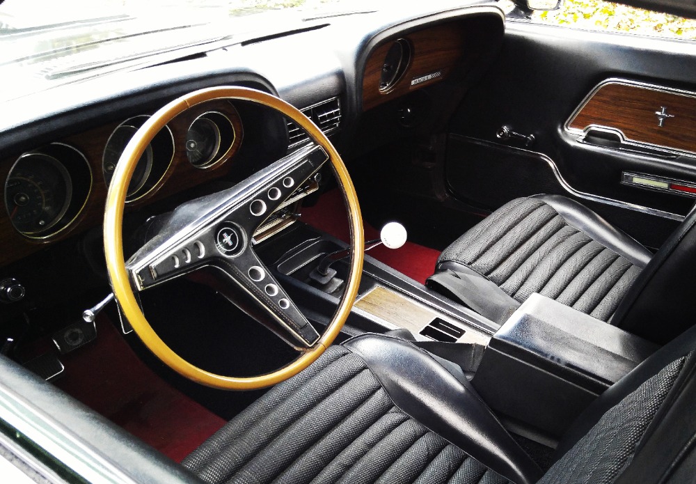 Used 1969 Ford Mustang -MACH 1-FACTORY R CODE COBRA JET 428-DULUXE MARTI REPORT | Mundelein, IL