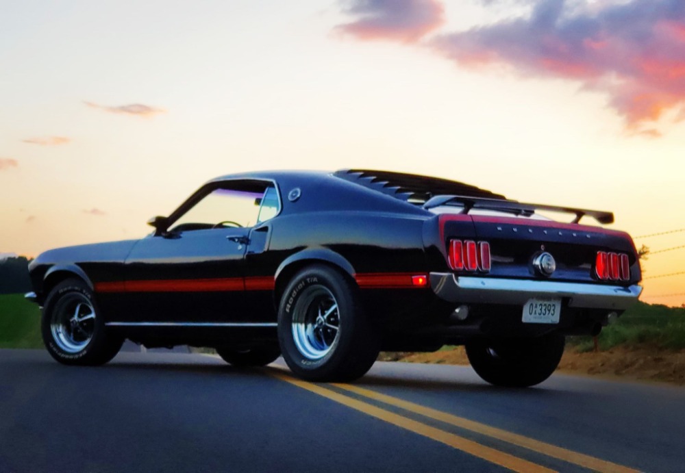 Used 1969 Ford Mustang -MACH 1-FACTORY R CODE COBRA JET 428-DULUXE MARTI REPORT | Mundelein, IL