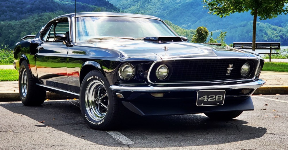 Used 1969 Ford Mustang -MACH 1-FACTORY R CODE COBRA JET 428-DULUXE MARTI REPORT | Mundelein, IL