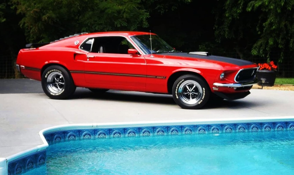 Used 1969 Ford Mustang -MACH 1-4 YEAR OLD COMPLETE RESTORATION-R-CODE COBRA JET | Mundelein, IL