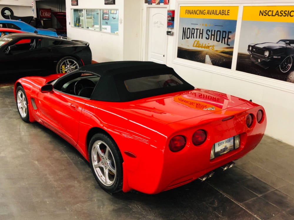 Used 2003 Chevrolet Corvette -CONVERTIBLE-LOW MILES-ROADSTER-LS1-AUTO-TORCH RED-MSRP OVER 50K- | Mundelein, IL