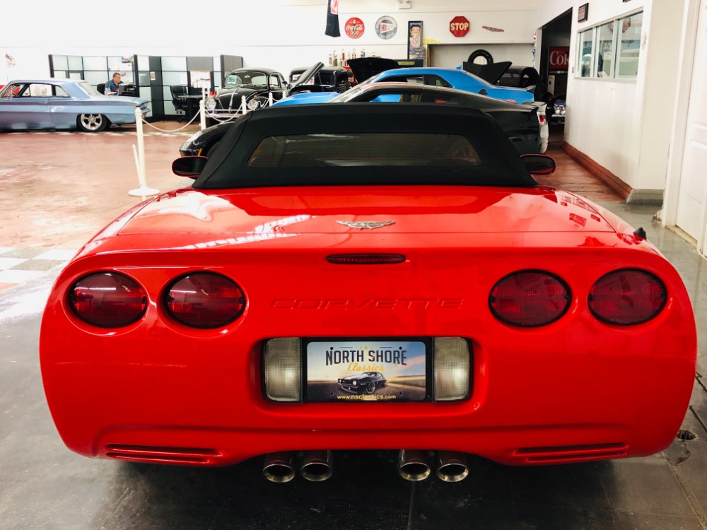 Used 2003 Chevrolet Corvette -CONVERTIBLE-LOW MILES-ROADSTER-LS1-AUTO-TORCH RED-MSRP OVER 50K- | Mundelein, IL