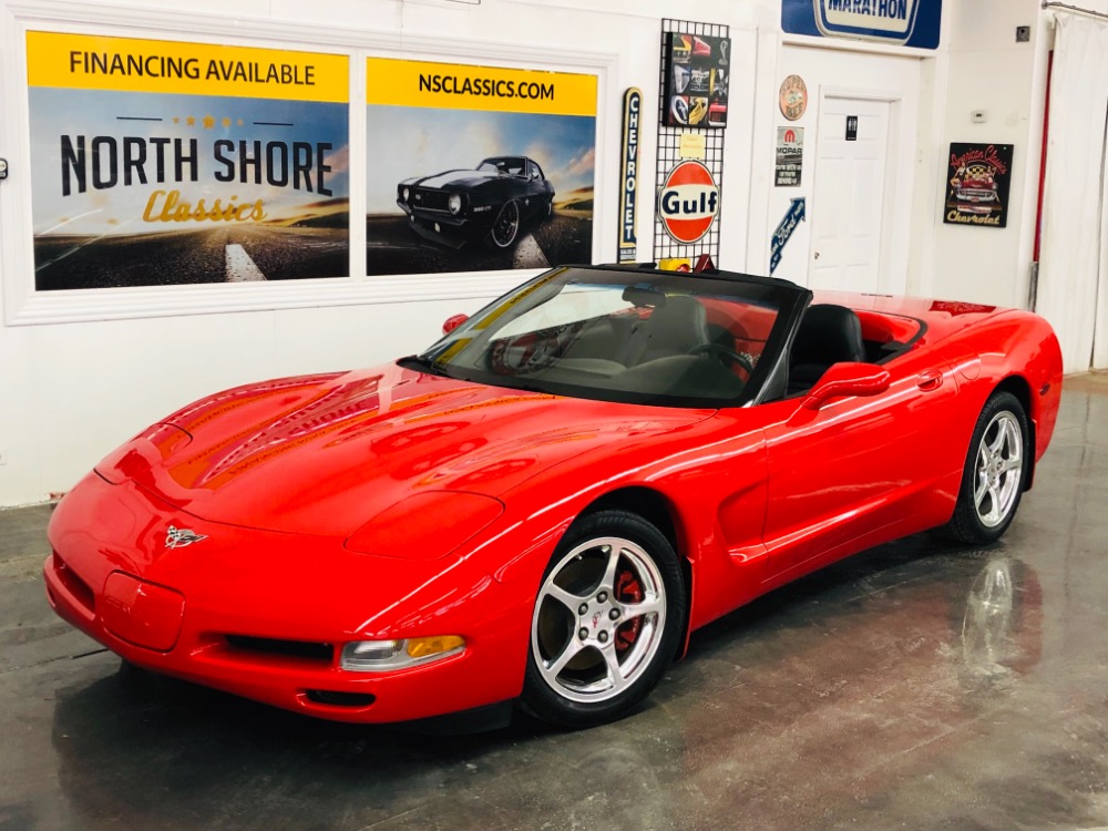 Used 2003 Chevrolet Corvette -CONVERTIBLE-LOW MILES-ROADSTER-LS1-AUTO-TORCH RED-MSRP OVER 50K- | Mundelein, IL