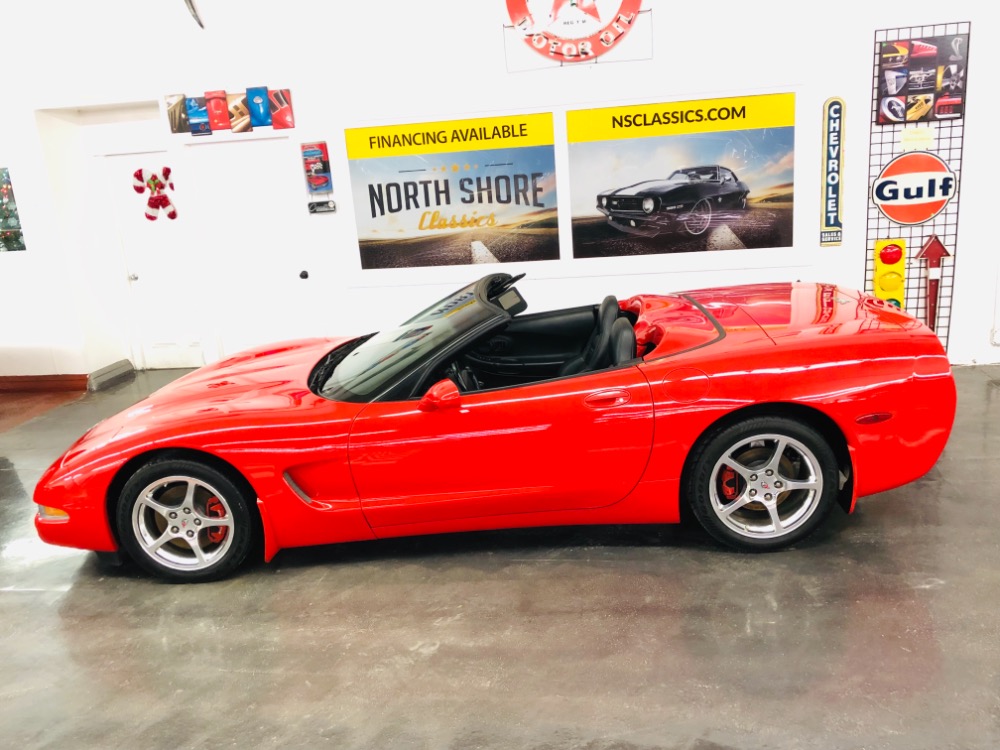 Used 2003 Chevrolet Corvette -CONVERTIBLE-LOW MILES-ROADSTER-LS1-AUTO-TORCH RED-MSRP OVER 50K- | Mundelein, IL