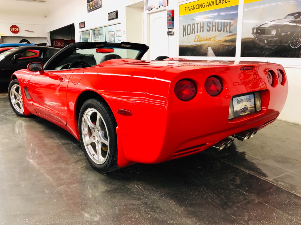 Used 2003 Chevrolet Corvette -CONVERTIBLE-LOW MILES-ROADSTER-LS1-AUTO-TORCH RED-MSRP OVER 50K- | Mundelein, IL