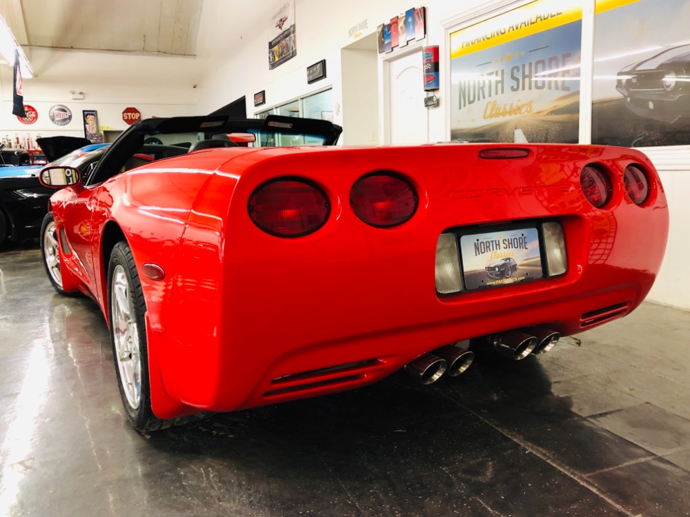 Used 2003 Chevrolet Corvette -CONVERTIBLE-LOW MILES-ROADSTER-LS1-AUTO-TORCH RED-MSRP OVER 50K- | Mundelein, IL