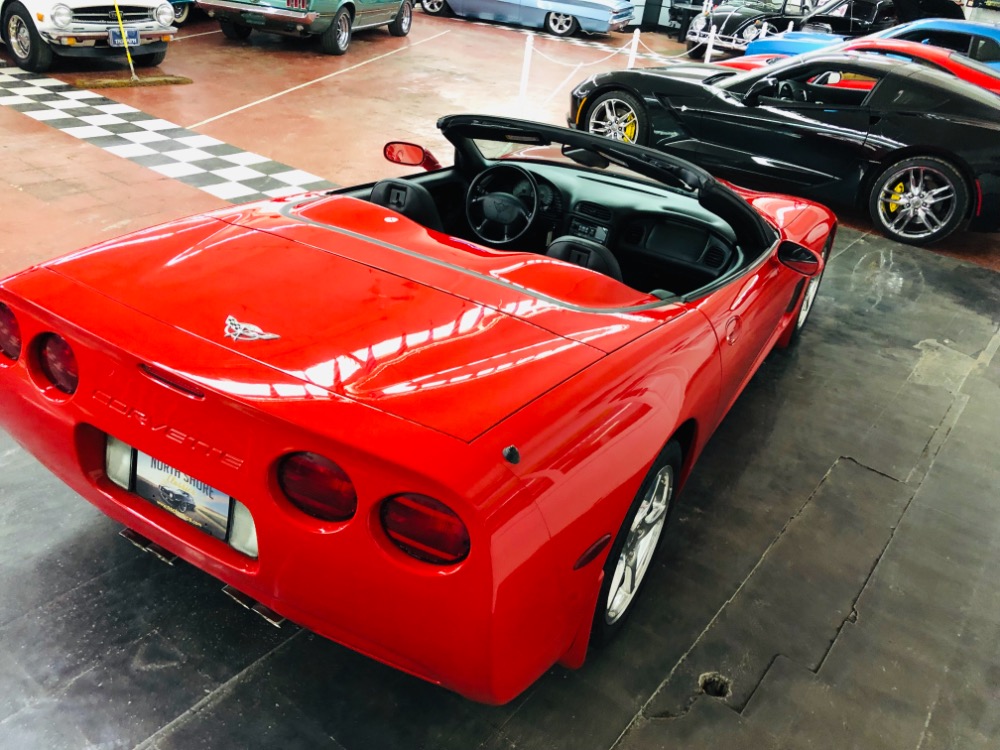 Used 2003 Chevrolet Corvette -CONVERTIBLE-LOW MILES-ROADSTER-LS1-AUTO-TORCH RED-MSRP OVER 50K- | Mundelein, IL