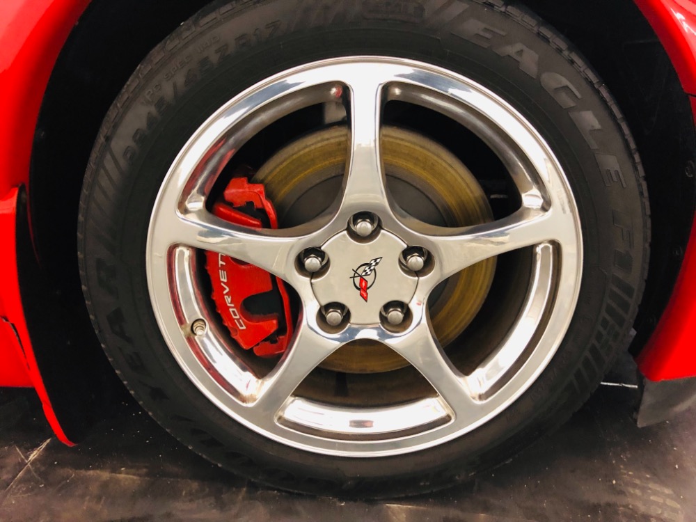 Used 2003 Chevrolet Corvette -CONVERTIBLE-LOW MILES-ROADSTER-LS1-AUTO-TORCH RED-MSRP OVER 50K- | Mundelein, IL