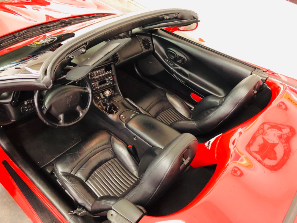 Used 2003 Chevrolet Corvette -CONVERTIBLE-LOW MILES-ROADSTER-LS1-AUTO-TORCH RED-MSRP OVER 50K- | Mundelein, IL