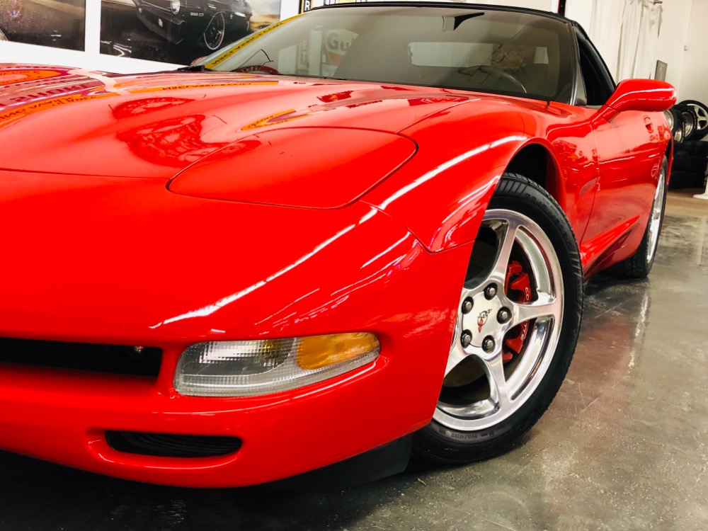 Used 2003 Chevrolet Corvette -CONVERTIBLE-LOW MILES-ROADSTER-LS1-AUTO-TORCH RED-MSRP OVER 50K- | Mundelein, IL