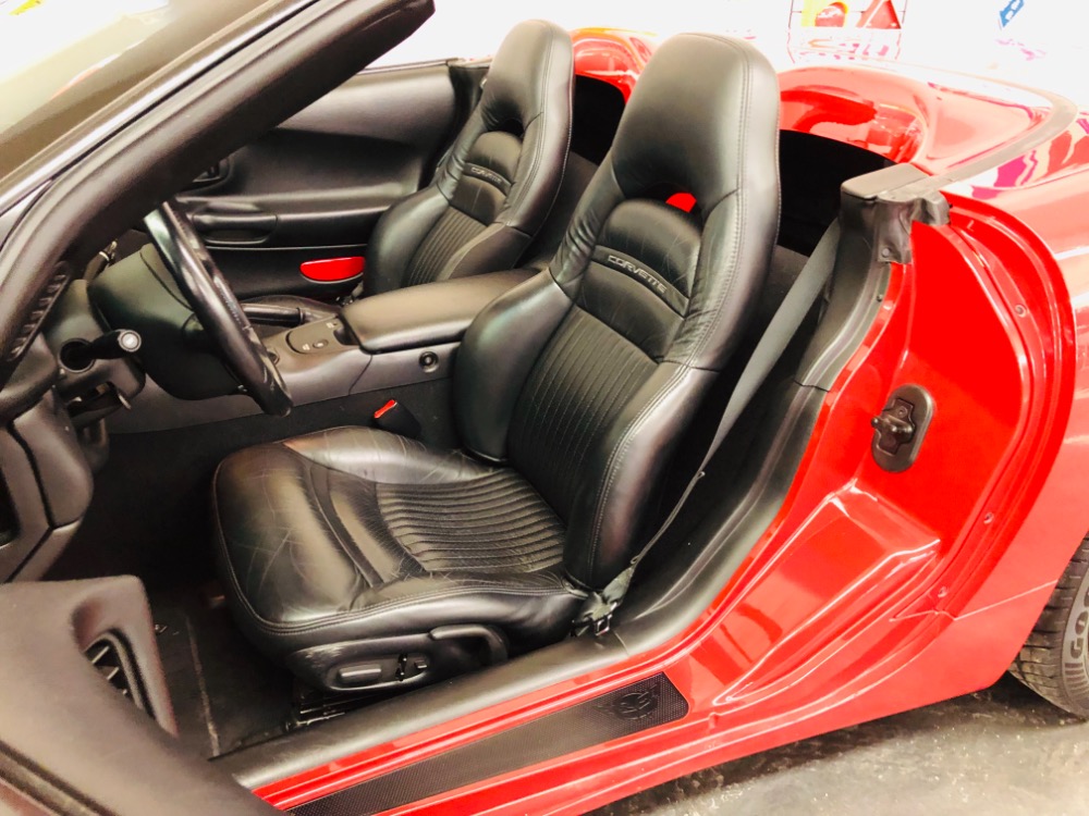 Used 2003 Chevrolet Corvette -CONVERTIBLE-LOW MILES-ROADSTER-LS1-AUTO-TORCH RED-MSRP OVER 50K- | Mundelein, IL