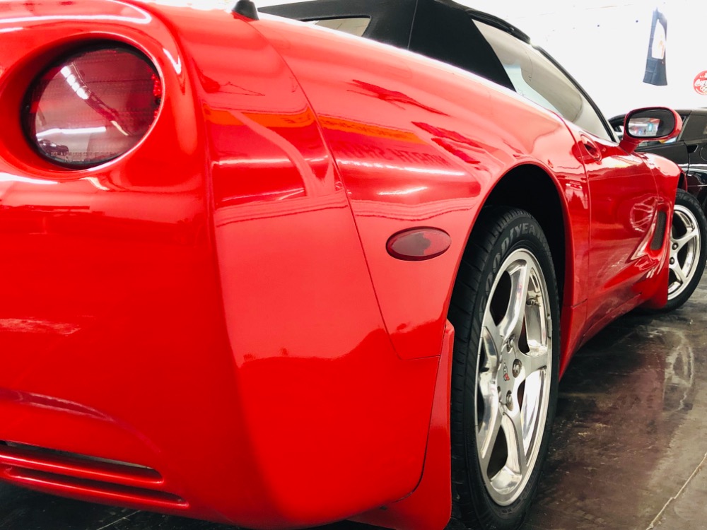 Used 2003 Chevrolet Corvette -CONVERTIBLE-LOW MILES-ROADSTER-LS1-AUTO-TORCH RED-MSRP OVER 50K- | Mundelein, IL