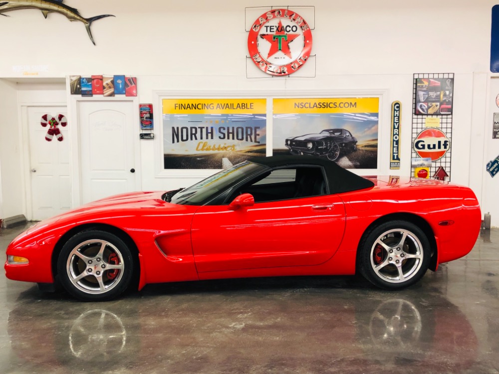 Used 2003 Chevrolet Corvette -CONVERTIBLE-LOW MILES-ROADSTER-LS1-AUTO-TORCH RED-MSRP OVER 50K- | Mundelein, IL