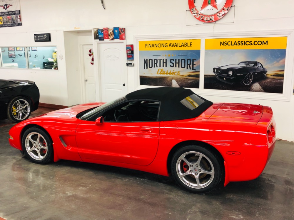 Used 2003 Chevrolet Corvette -CONVERTIBLE-LOW MILES-ROADSTER-LS1-AUTO-TORCH RED-MSRP OVER 50K- | Mundelein, IL