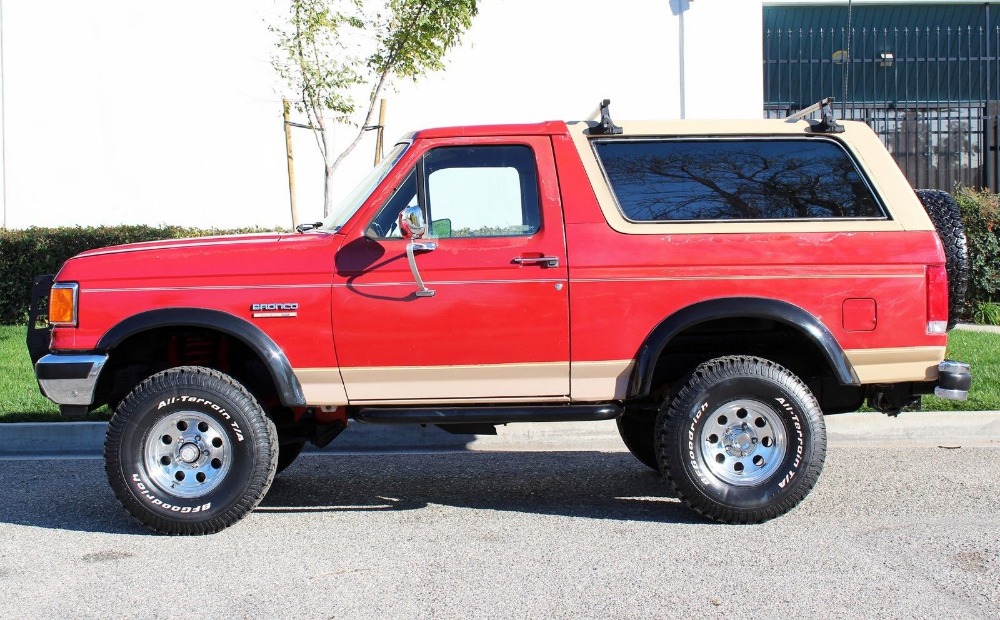 Used 1989 Ford Bronco -EDDIE BAUER 4X4-A/C-PS-5.0L-2 OWNER-100% RUST FREE CALIFORNIA- | Mundelein, IL