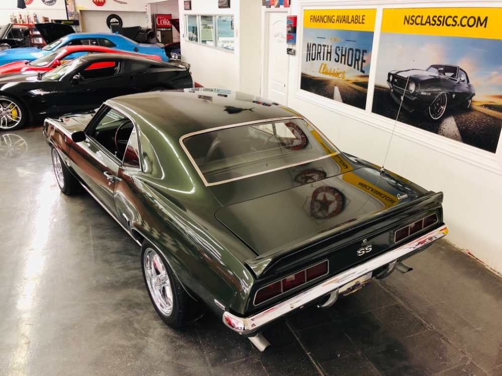 Used 1969 Chevrolet Camaro -RESTORED-BB 396/4 SPD MANUAL TRANS-PS PB-FOREST GREEN-CLASSY-VIDEO | Mundelein, IL