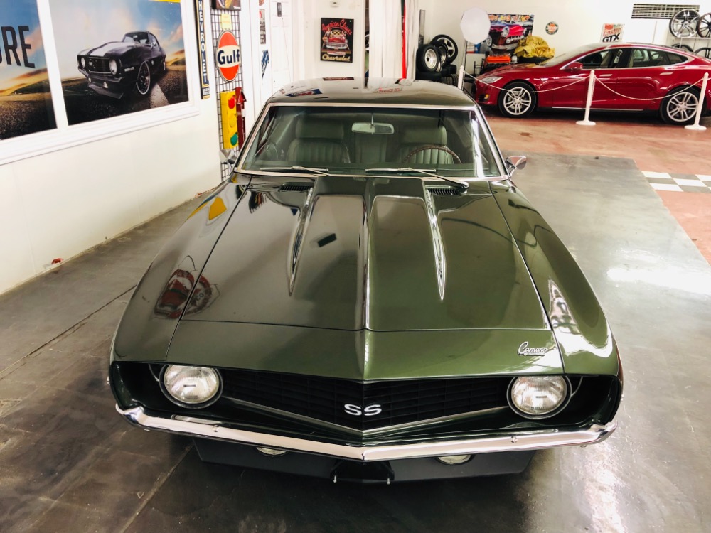 Used 1969 Chevrolet Camaro -RESTORED-BB 396/4 SPD MANUAL TRANS-PS PB-FOREST GREEN-CLASSY-VIDEO | Mundelein, IL