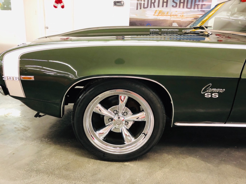 Used 1969 Chevrolet Camaro -RESTORED-BB 396/4 SPD MANUAL TRANS-PS PB-FOREST GREEN-CLASSY-VIDEO | Mundelein, IL