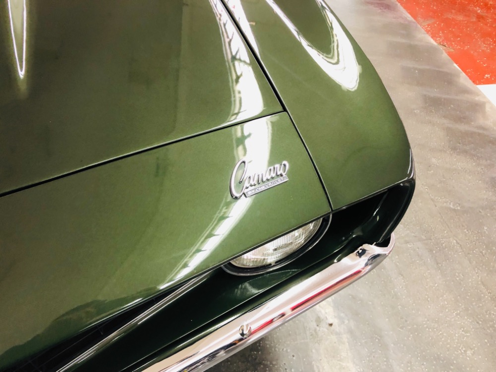 Used 1969 Chevrolet Camaro -RESTORED-BB 396/4 SPD MANUAL TRANS-PS PB-FOREST GREEN-CLASSY-VIDEO | Mundelein, IL