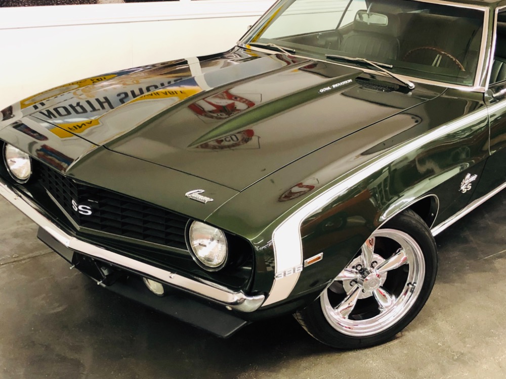 Used 1969 Chevrolet Camaro -RESTORED-BB 396/4 SPD MANUAL TRANS-PS PB-FOREST GREEN-CLASSY-VIDEO | Mundelein, IL