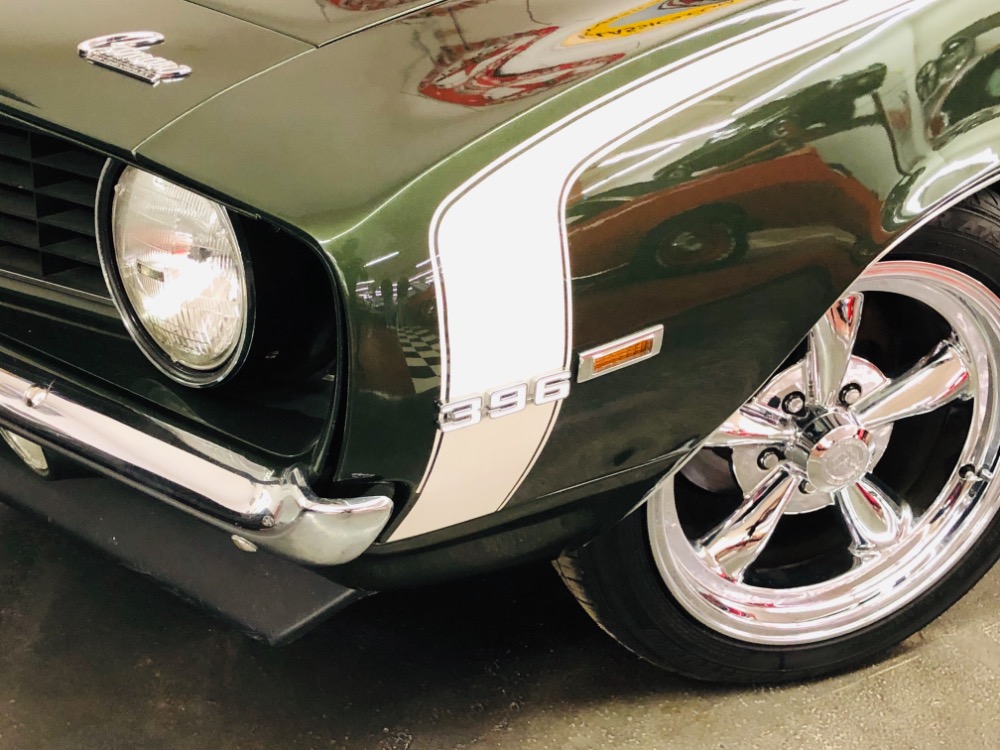 Used 1969 Chevrolet Camaro -RESTORED-BB 396/4 SPD MANUAL TRANS-PS PB-FOREST GREEN-CLASSY-VIDEO | Mundelein, IL
