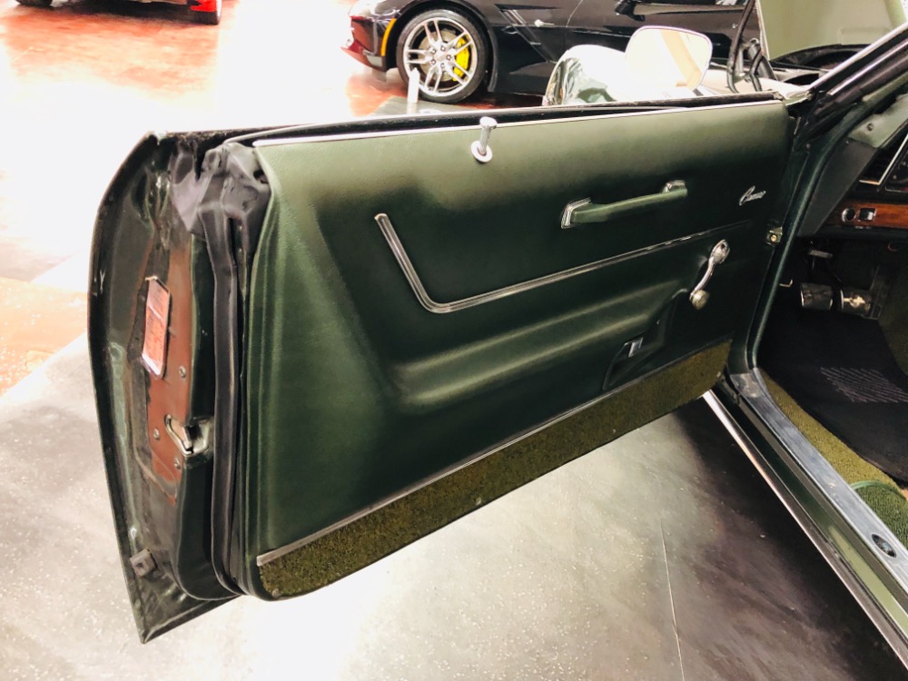 Used 1969 Chevrolet Camaro -RESTORED-BB 396/4 SPD MANUAL TRANS-PS PB-FOREST GREEN-CLASSY-VIDEO | Mundelein, IL