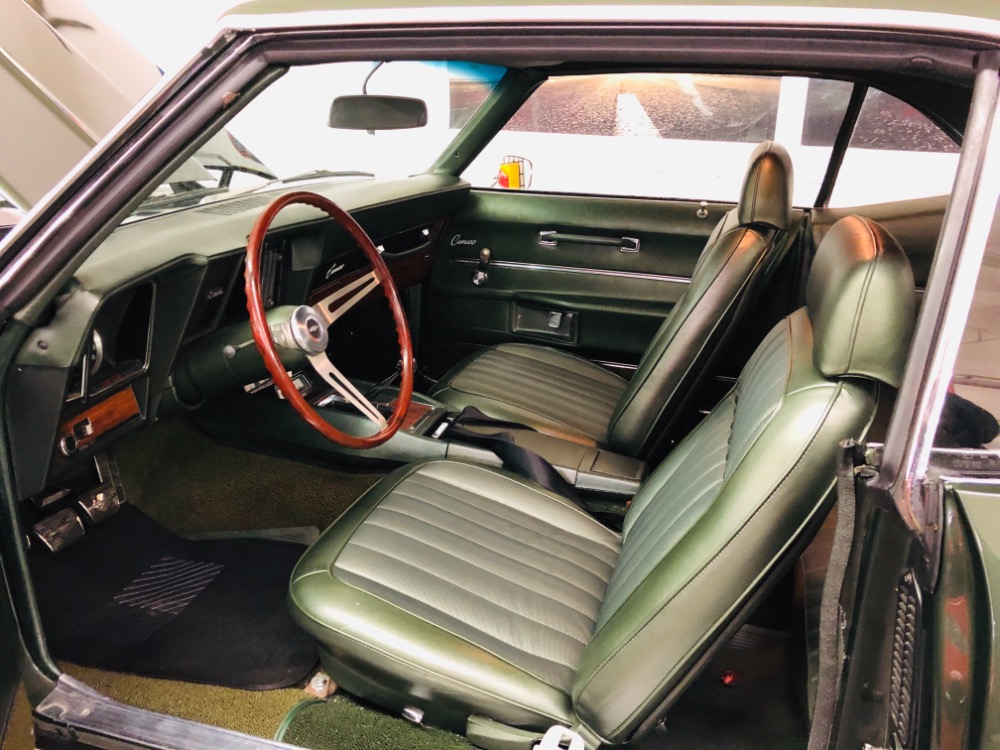 Used 1969 Chevrolet Camaro -RESTORED-BB 396/4 SPD MANUAL TRANS-PS PB-FOREST GREEN-CLASSY-VIDEO | Mundelein, IL