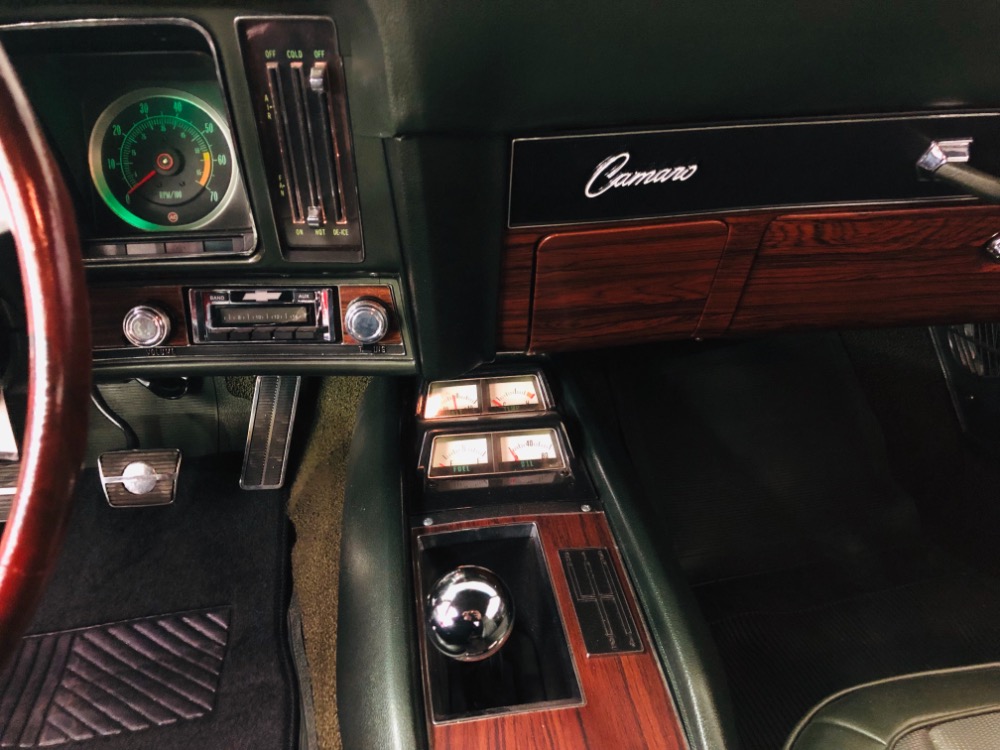 Used 1969 Chevrolet Camaro -RESTORED-BB 396/4 SPD MANUAL TRANS-PS PB-FOREST GREEN-CLASSY-VIDEO | Mundelein, IL