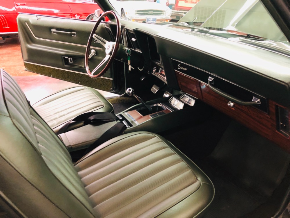 Used 1969 Chevrolet Camaro -RESTORED-BB 396/4 SPD MANUAL TRANS-PS PB-FOREST GREEN-CLASSY-VIDEO | Mundelein, IL