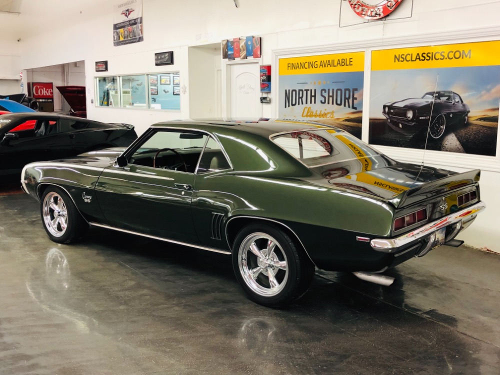 Used 1969 Chevrolet Camaro -RESTORED-BB 396/4 SPD MANUAL TRANS-PS PB-FOREST GREEN-CLASSY-VIDEO | Mundelein, IL