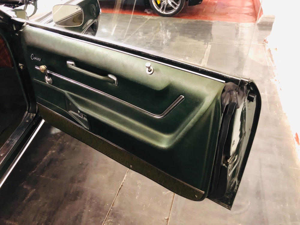 Used 1969 Chevrolet Camaro -RESTORED-BB 396/4 SPD MANUAL TRANS-PS PB-FOREST GREEN-CLASSY-VIDEO | Mundelein, IL