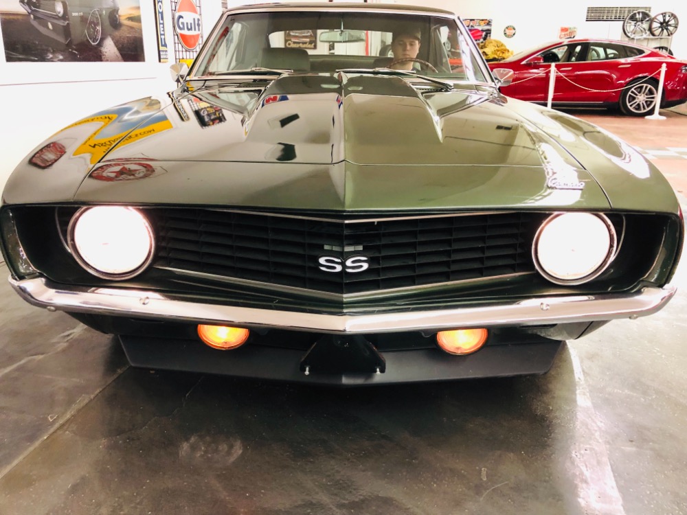 Used 1969 Chevrolet Camaro -RESTORED-BB 396/4 SPD MANUAL TRANS-PS PB-FOREST GREEN-CLASSY-VIDEO | Mundelein, IL
