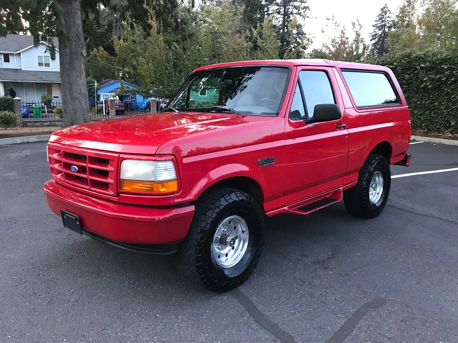 Used 1995 Ford Bronco XLT-CLEAN AUTO CHECK-4X4-LEATHER INTERIOR- | Mundelein, IL