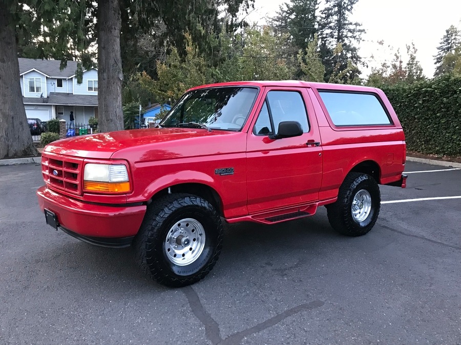 Used 1995 Ford Bronco XLT-CLEAN AUTO CHECK-4X4-LEATHER INTERIOR- | Mundelein, IL