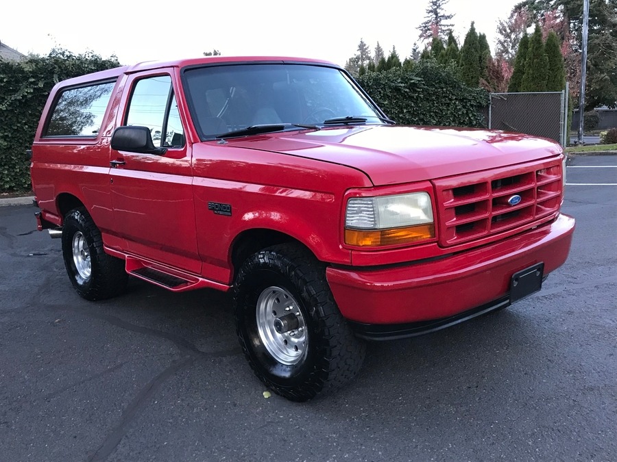 Used 1995 Ford Bronco XLT-CLEAN AUTO CHECK-4X4-LEATHER INTERIOR- | Mundelein, IL
