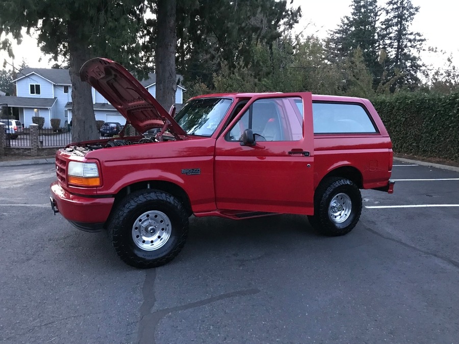 Used 1995 Ford Bronco XLT-CLEAN AUTO CHECK-4X4-LEATHER INTERIOR- | Mundelein, IL