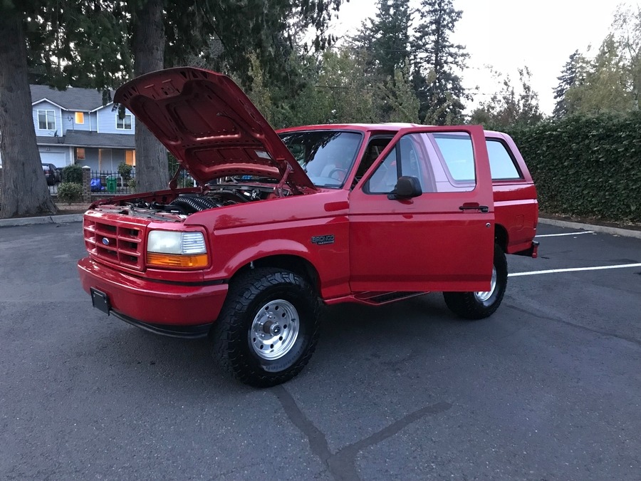 Used 1995 Ford Bronco XLT-CLEAN AUTO CHECK-4X4-LEATHER INTERIOR- | Mundelein, IL