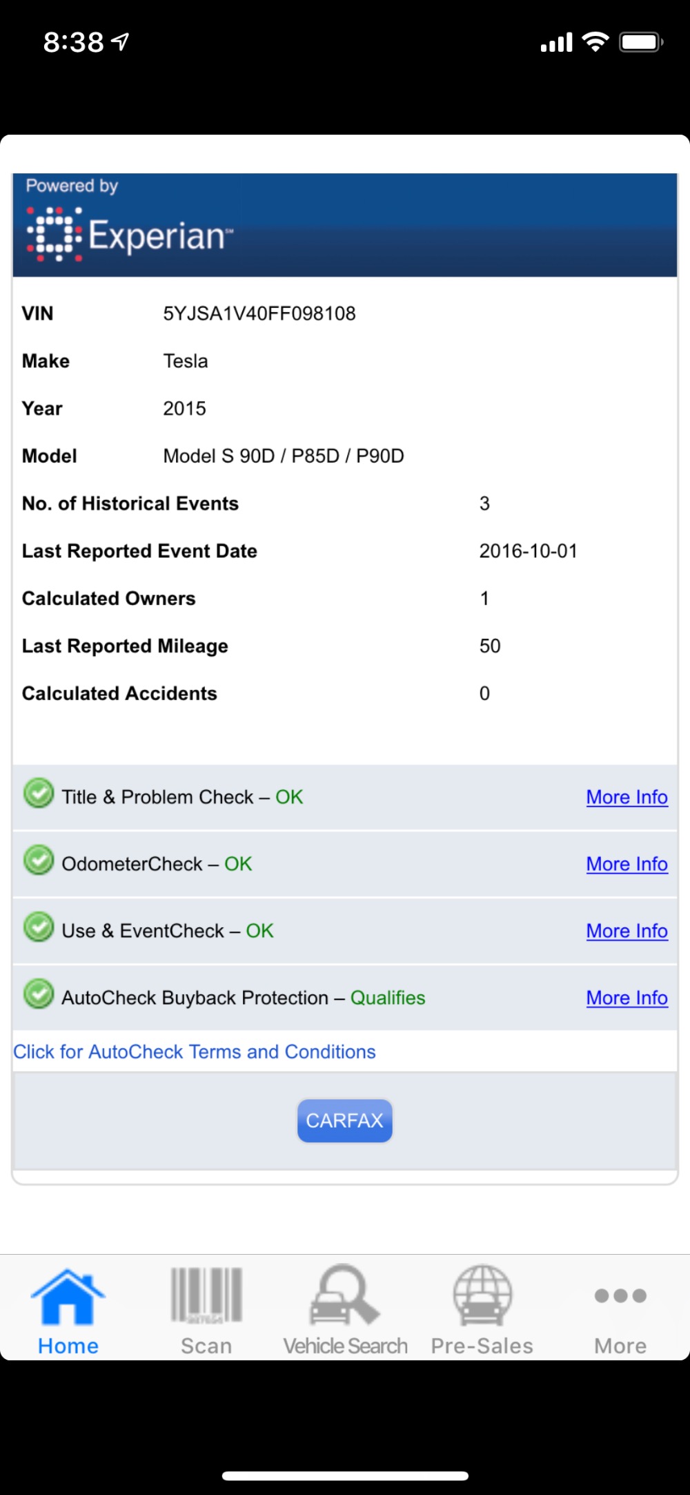 Used 2015 Tesla Model S P90D-1 OWNER-NO HAGGLE PRICE-LUDICROUS SPEED UPGRADE- | Mundelein, IL